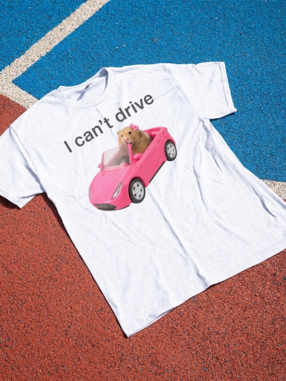 I Cant Drive Funny Hamster Meme Shirt